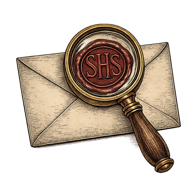 Secret History Society wax seal